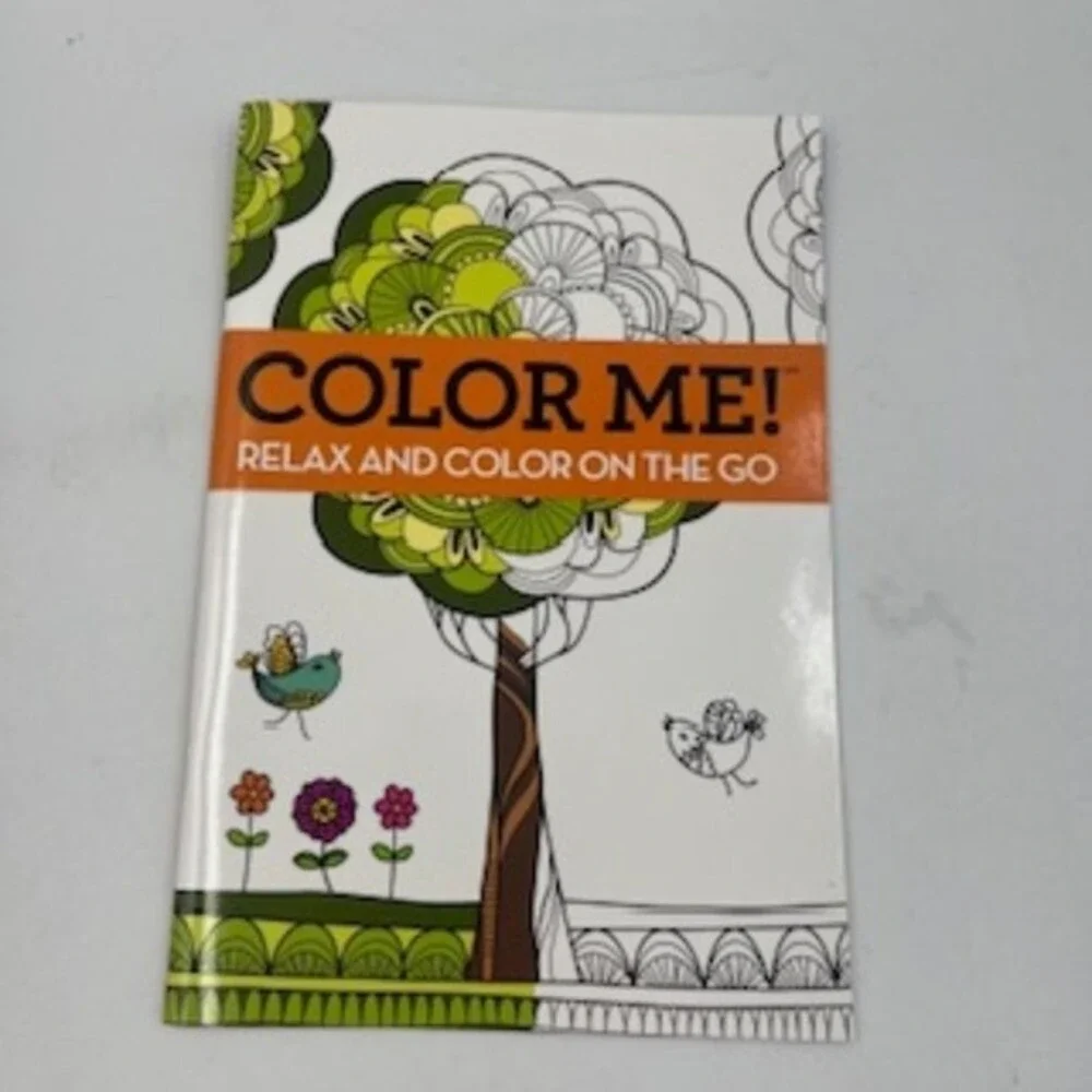 NEW Color Me! Coloring Books Relax & Color On The Go Set Of‎ 4 Books